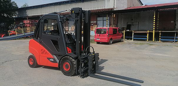 LINDE H35D-02 hydraulická otoč s pozicionérem